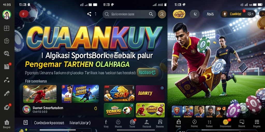 Tampilan gameplay Sportsbook CUANKUY yang menarik dan interaktif.