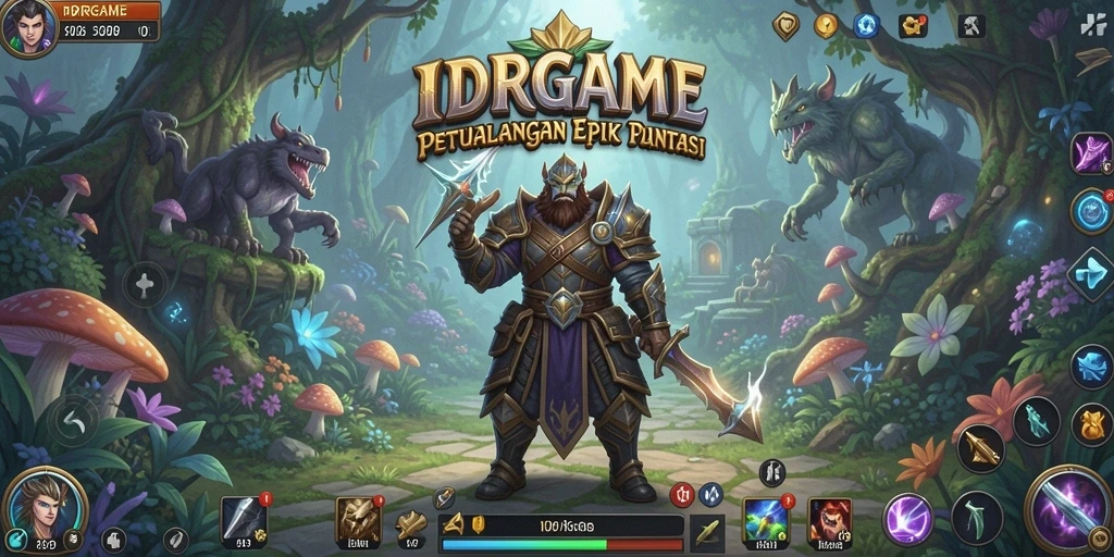 Tangkap momen seru dalam permainan petualangan IDRGAME.