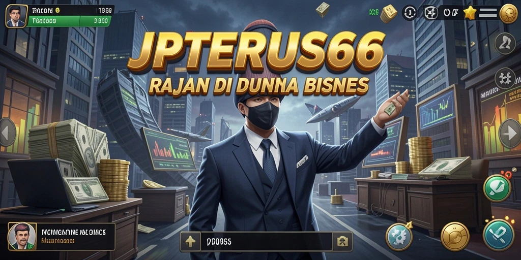 Screenshot gameplay JPTERUS66 menampilkan berbagai aksi manajerial Tycoon.